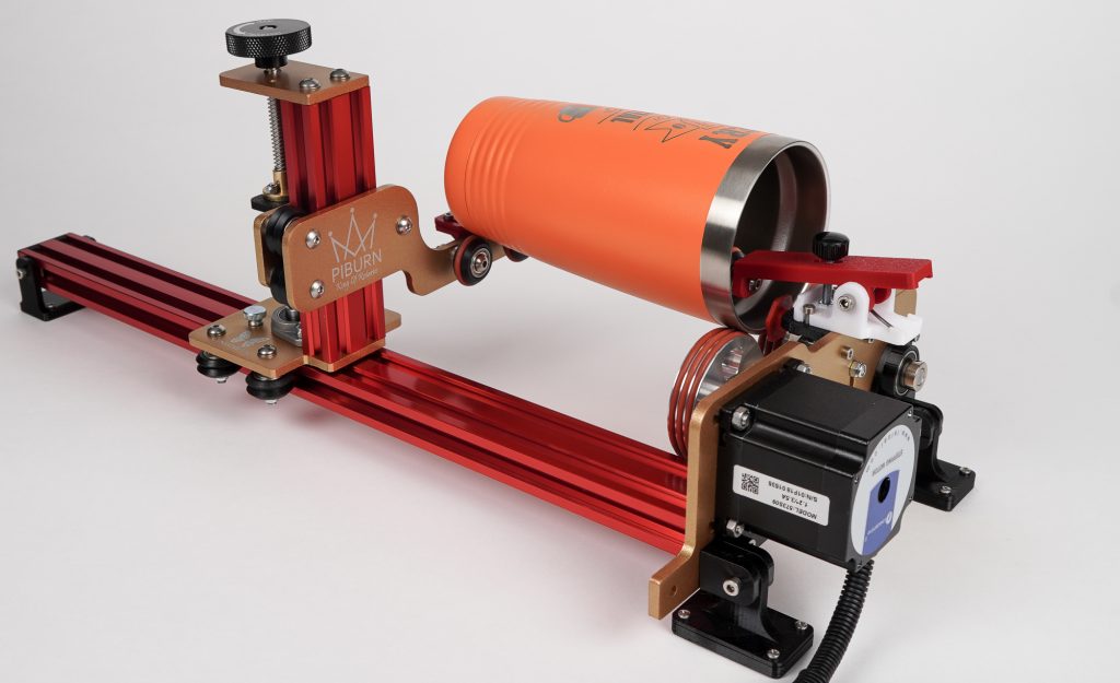 PiBurn laser engraver rotary attachment - Geeky Gadgets