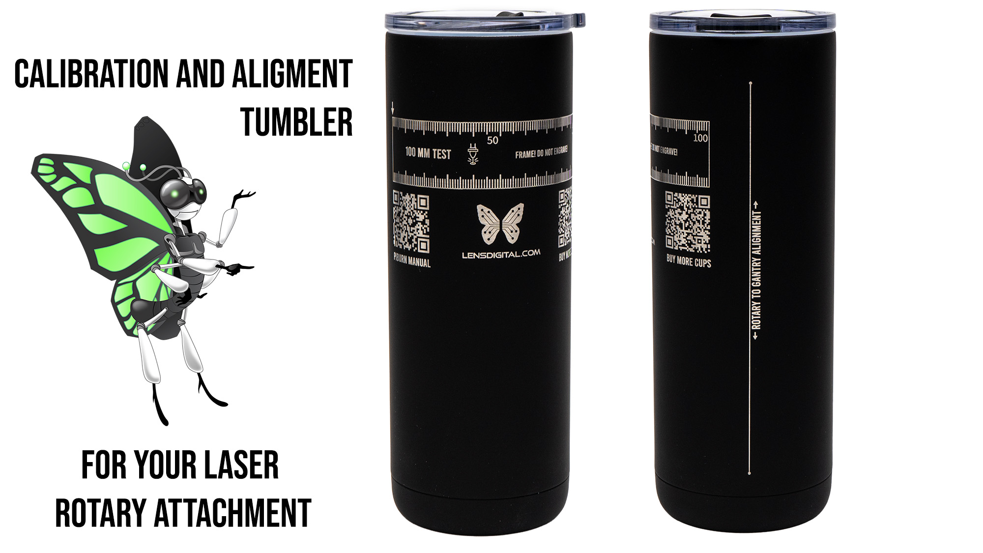 Laser Engraving Tumblers Start to Finish with a Rotary 